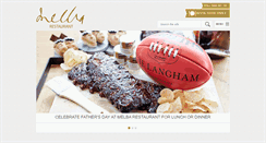 Desktop Screenshot of melbarestaurant.com.au
